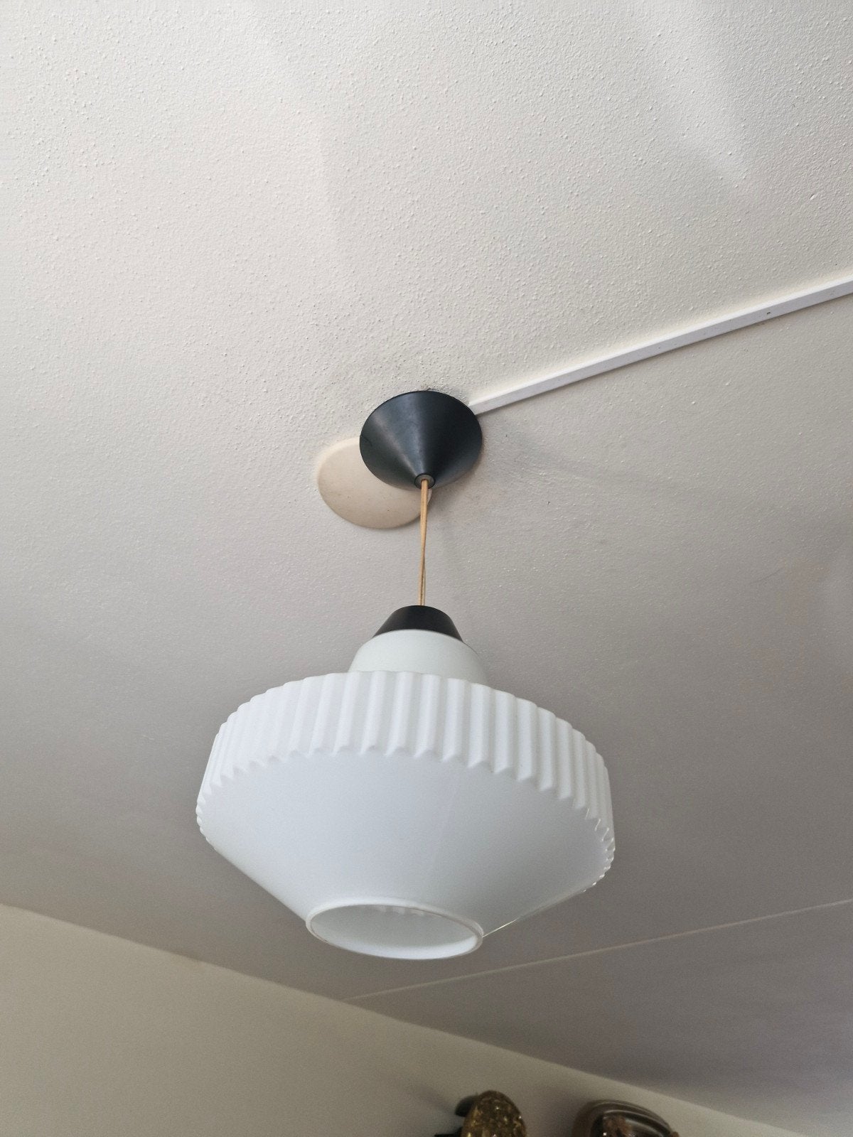 Vintage design hanglamp louis kalff philips, Ophalen of Verzenden