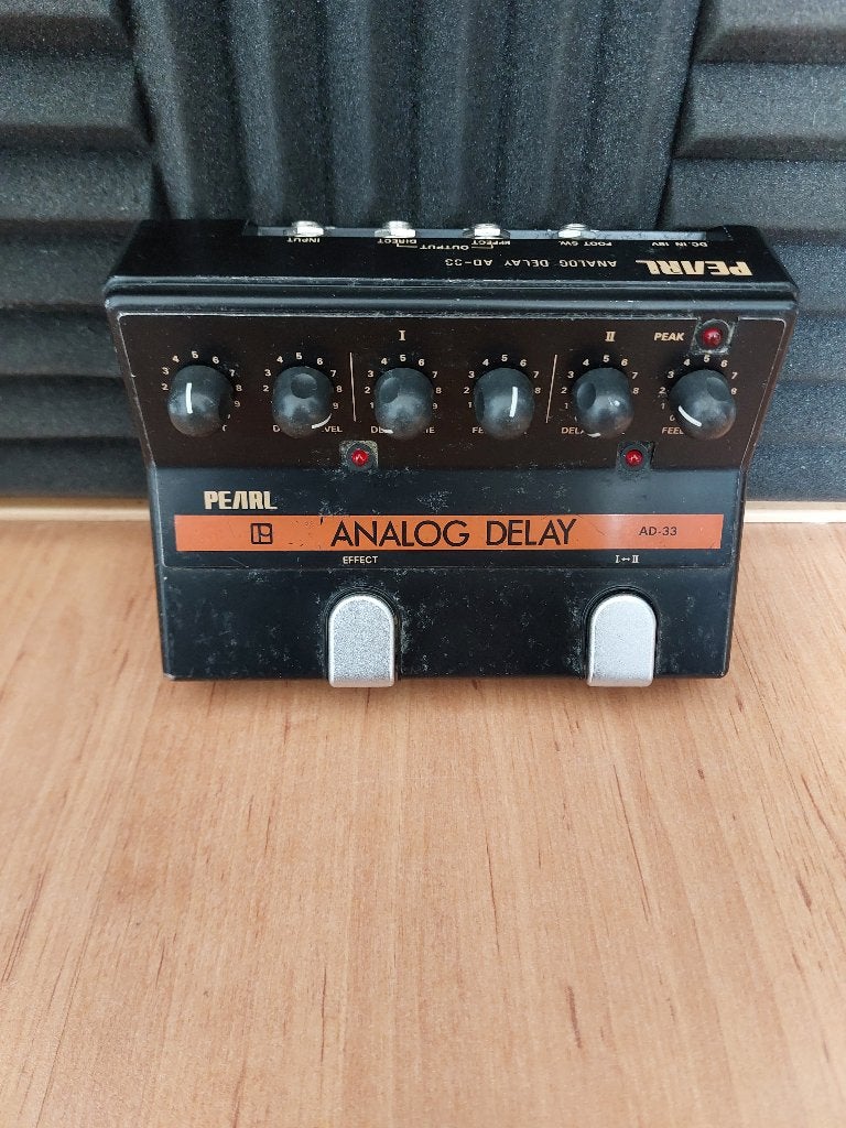 Pearl AD-33 Analog Delay Vintage 1980's Japan, Muziek en Instrumenten, Ophalen of Verzenden, Gebruikt, Delay of Echo