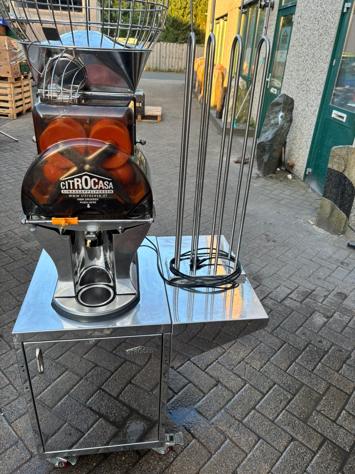 Citrocasa sinaasappelpers, Huis en Inrichting, Barren, Ophalen, Zo goed als nieuw