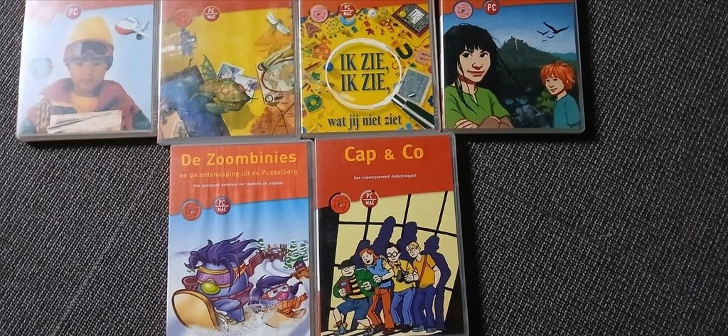 Spelletjes voor cd romp 6 voor 5.00, Ophalen of Verzenden, Zo goed als nieuw