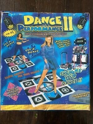 2x Dance Performance II Dansmat voor PlayStation (PS), Spelcomputers en Games, Muziek, Gebruikt, 1 speler, Eén computer