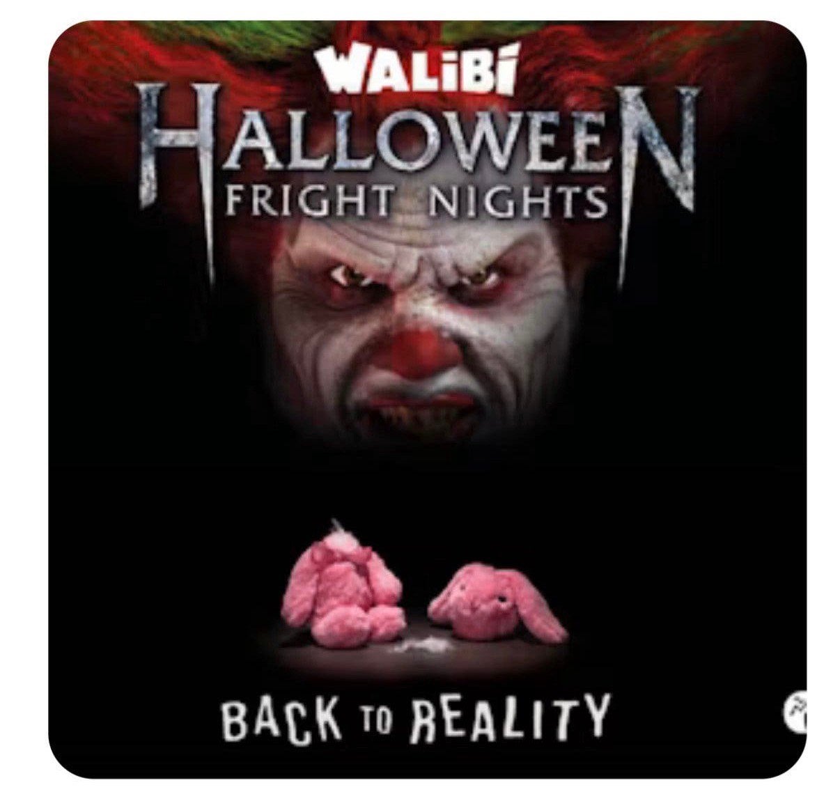 Halloween Fright Nights, Walibi Holland, Eén persoon, Ticket of Toegangskaart