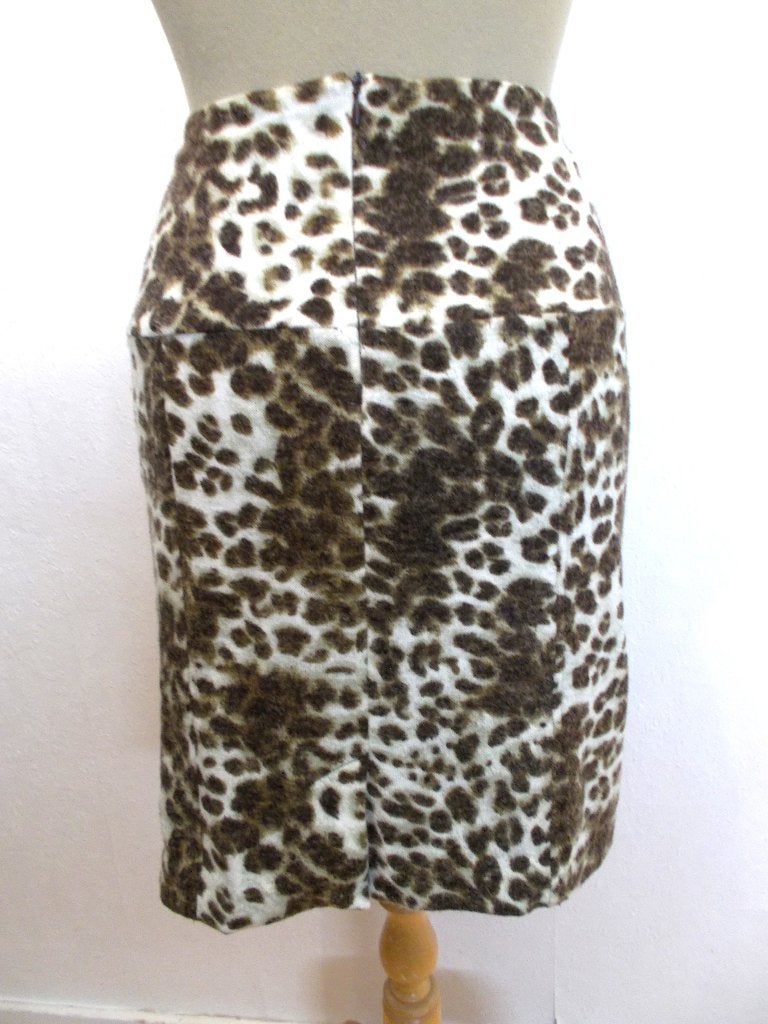 Mooie tijgerprint rok van Scarva! 40, Kleding | Dames, Rokken, Maat 38/40 (M), Bruin, Verzenden, Zo goed als nieuw