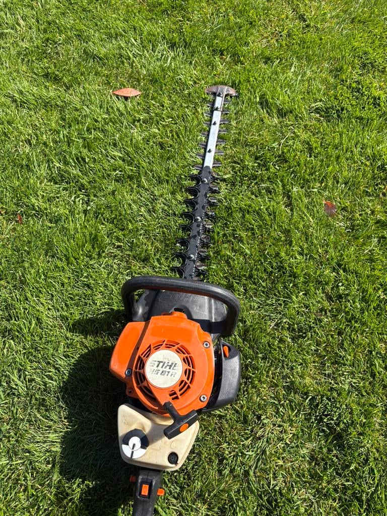 Stihl hs81r 60cm heggenschaar, Tuin en Terras, Ophalen, Zo goed als nieuw, Benzine
