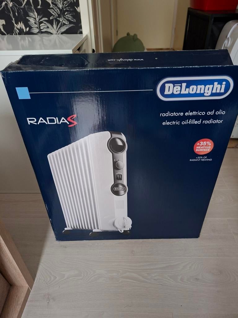 Delonghi mobiele kachel, Ophalen, Zo goed als nieuw, Luchtreiniger