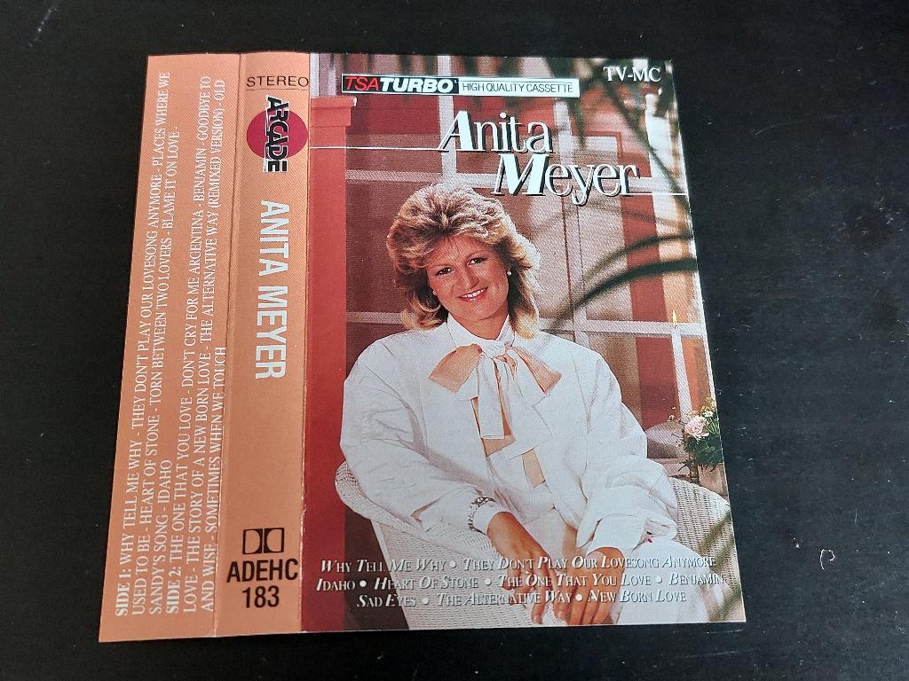 ANITA MEYER - ANITA MEYER (MC), 1 bandje, Ophalen of Verzenden, Zo goed als nieuw, Origineel