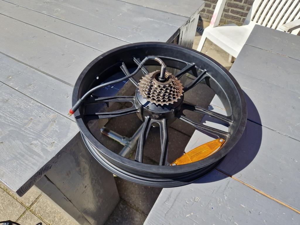 Fatbike V8 motor met velg (slag in velg), Ophalen, Fatbike, Motor