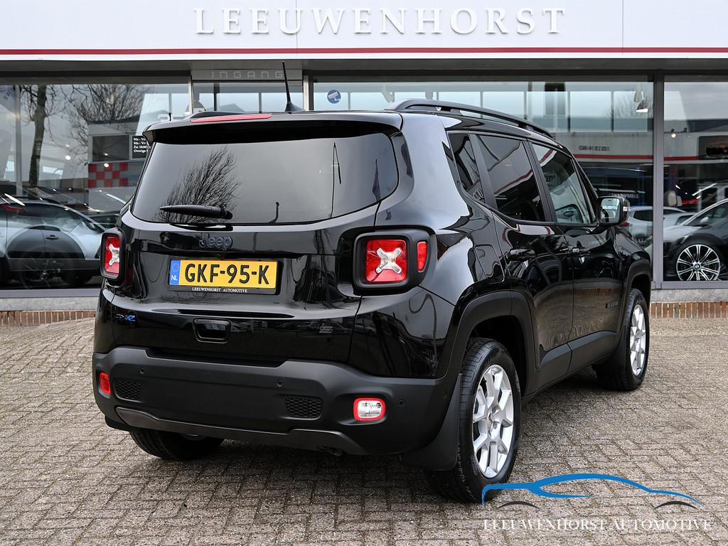Jeep Renegade 4xe 240 Plug-in Hybrid Electric S, leer, Apple, Auto's, Jeep, Automaat, Euro 6, Zwart, Bedrijf