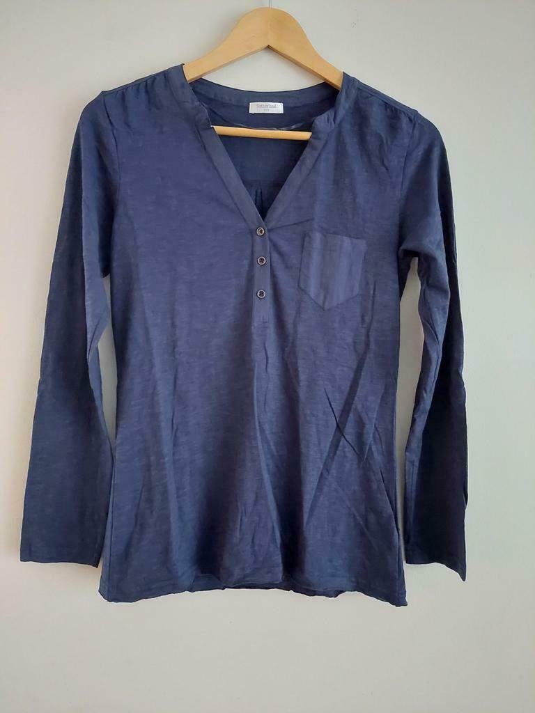 Sutherland blauw shirt (maat xxs), Sutherland, Blauw, Ophalen of Verzenden, Zo goed als nieuw