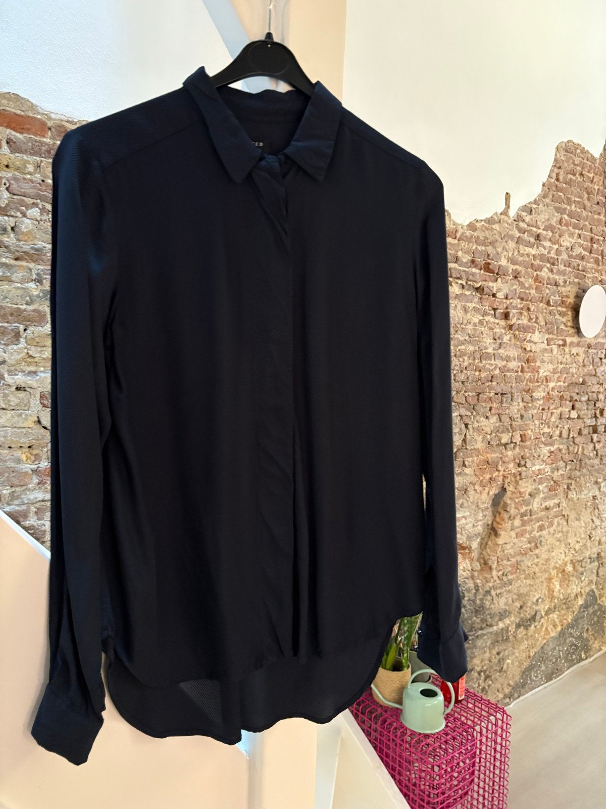 Selected Femme Blouse - maat 36, Kleding | Dames, Ophalen of Verzenden, Zo goed als nieuw, Maat 38/40 (M), Blauw