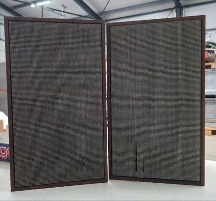 Speakers van Scan dyna A 25X set van twee 4 ohm met potmeter, Audio, Tv en Foto, Ophalen, Gebruikt, 60 tot 120 watt, Stereo speakers