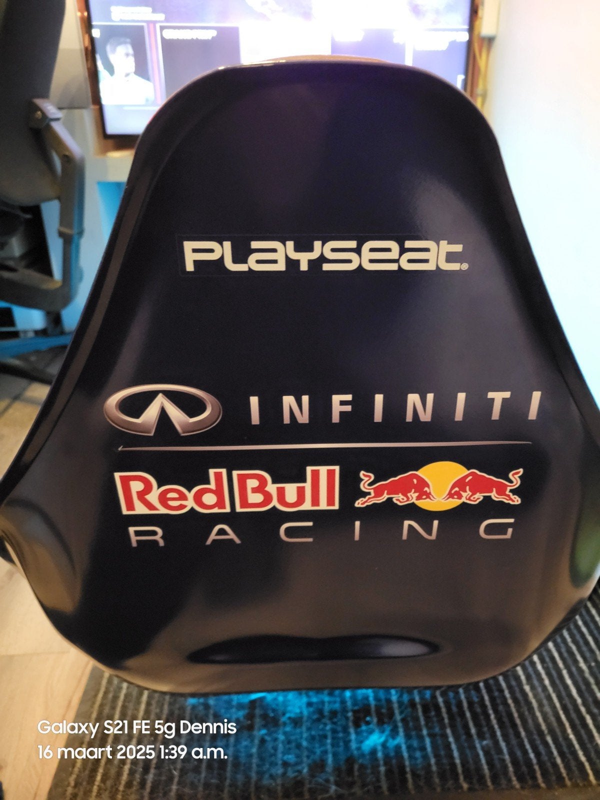 Playseat sim setup Thrustmaster ,Redbull, Ophalen, Zo goed als nieuw, Controller