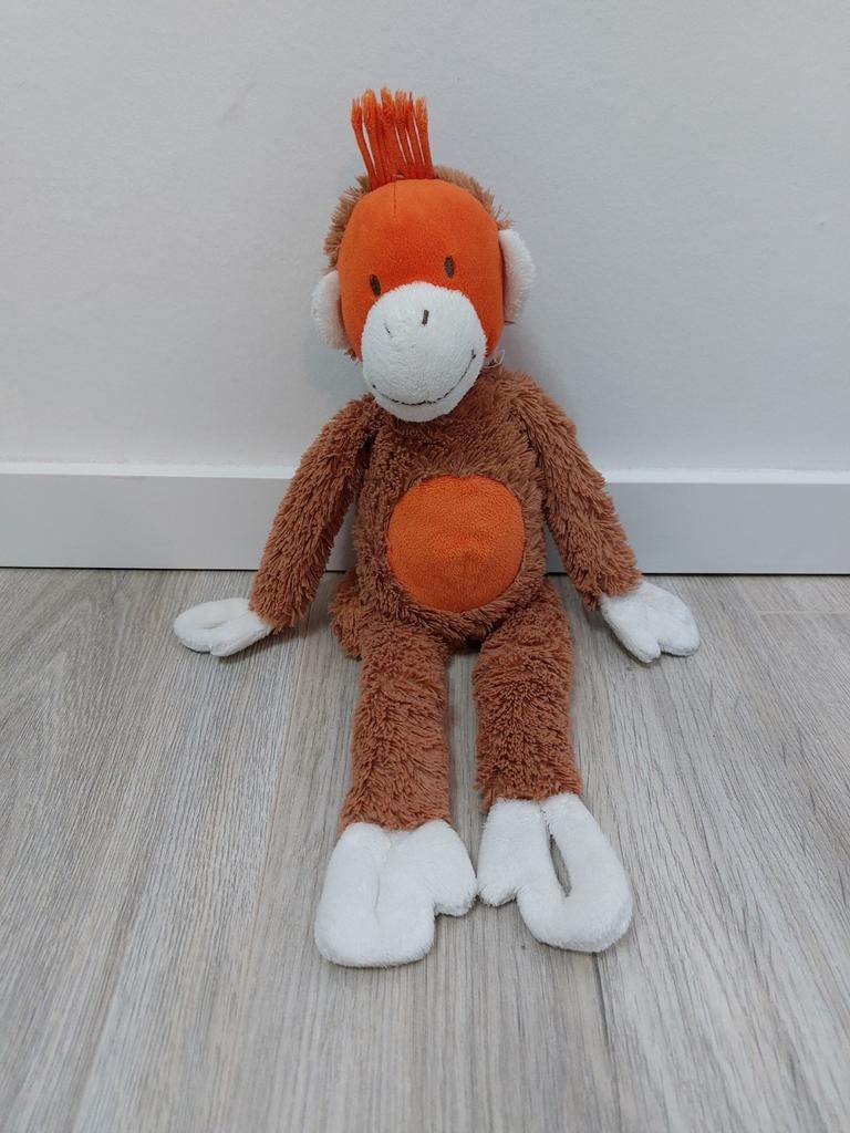 Knuffel blokker happy horse aap dollie L1077, Ophalen of Verzenden, Zo goed als nieuw, Overige typen