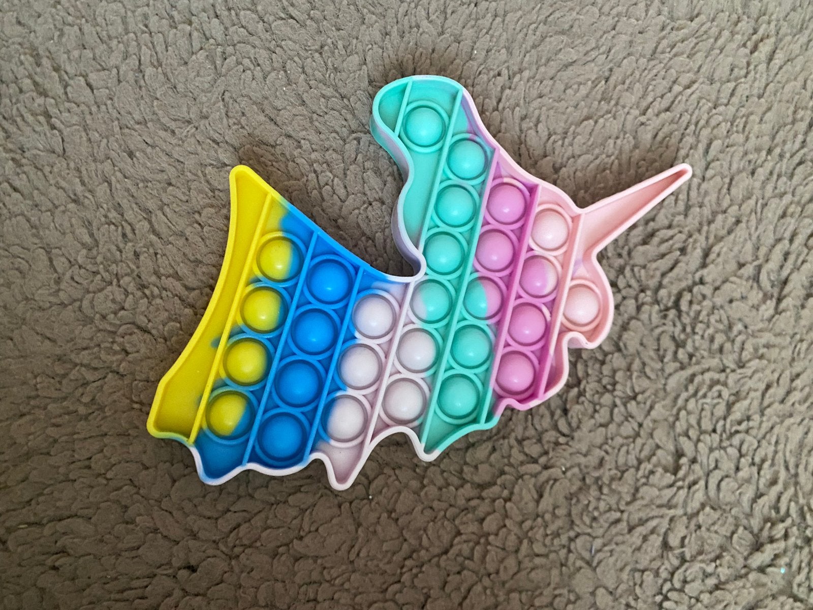 Eenhoorn Pop It Fidget Speelgoed - Stressvermindering, Kinderen en Baby's, Speelgoed | Overig, Ophalen, Gebruikt, Meisje