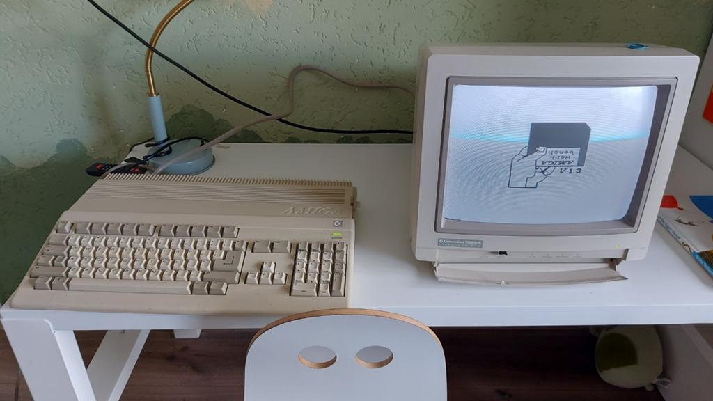 Amiga 500, werkt maar pakt geen diskettes, Computers en Software, Vintage Computers, Ophalen of Verzenden