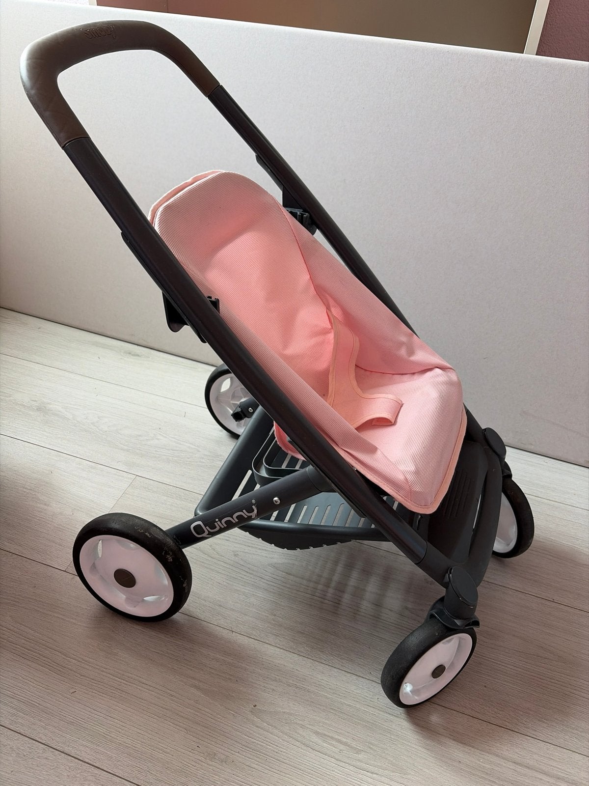 Smoby Quinny Poppenwagen/Buggy - Roze, Ophalen, Gebruikt, Kinderwagen, Quinny