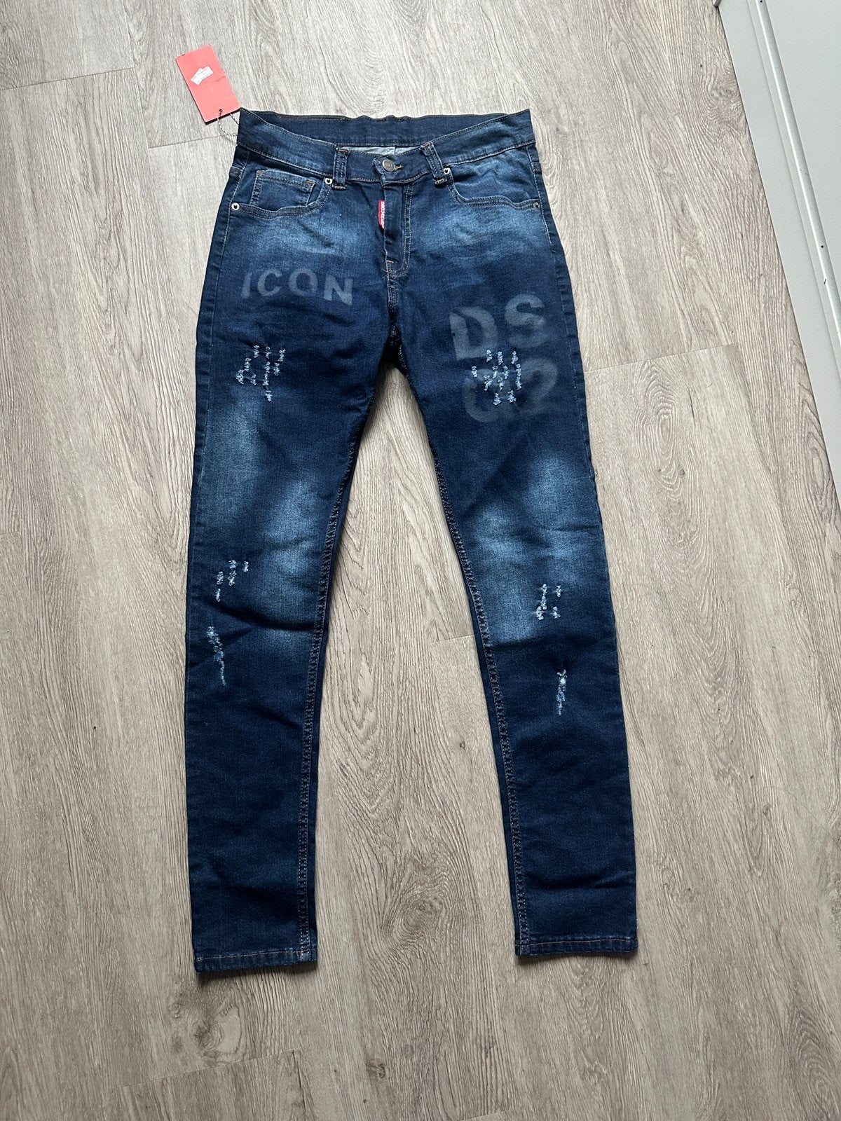 Dsquared2 Jeans Maat 32 - Donkerblauw - Icon, Kleding | Heren, Spijkerbroeken en Jeans, Ophalen of Verzenden, Nieuw, Blauw, Overige jeansmaten