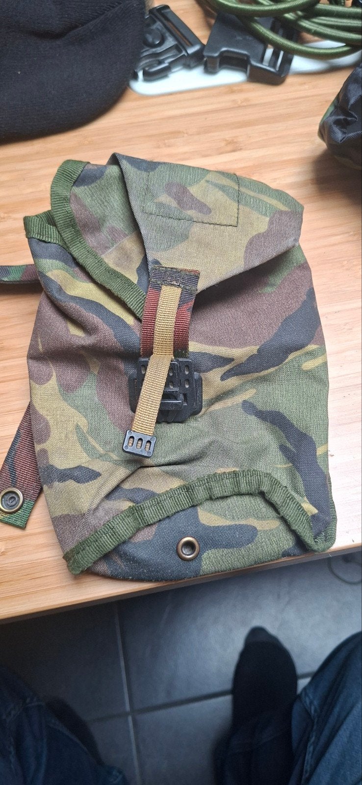Diverse Opbouw Tassen Camo Woodland Militair Defensie, Ophalen of Verzenden, Landmacht, Overige gebieden, Overige typen