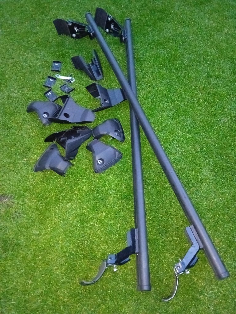 Dakdragers voor dichte rail, Auto diversen, Dakdragers, Ophalen, Zo goed als nieuw