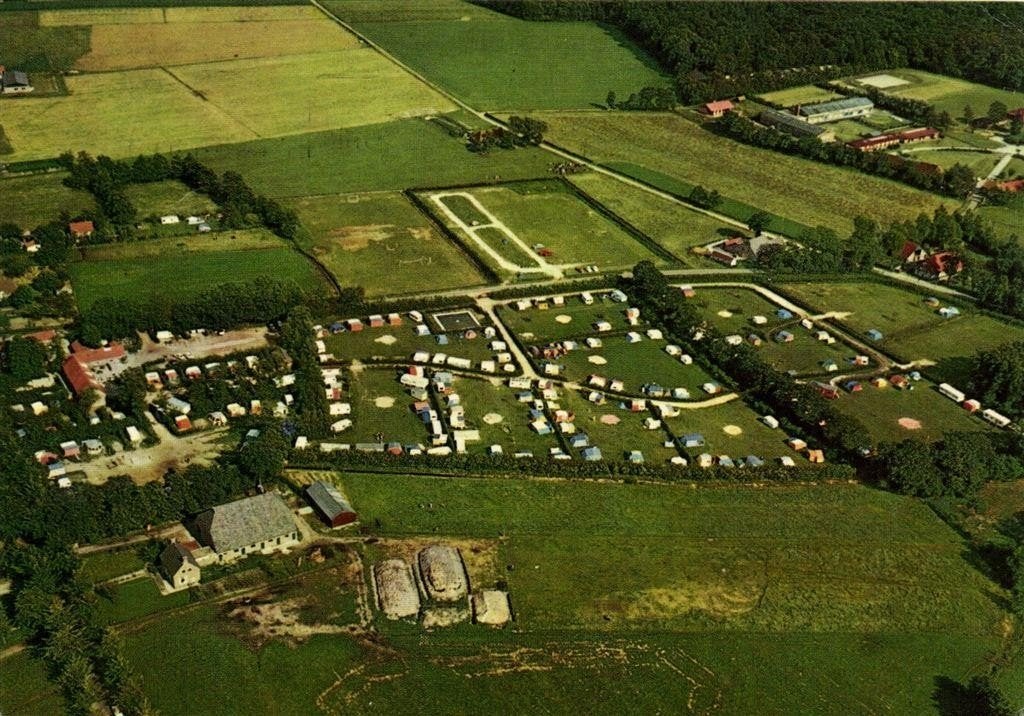 Vacantiecentrum De Posthoorn, Appelscha - luchtfoto - 1980 g, Ophalen of Verzenden, 1980 tot heden, Gelopen, Noord-Brabant