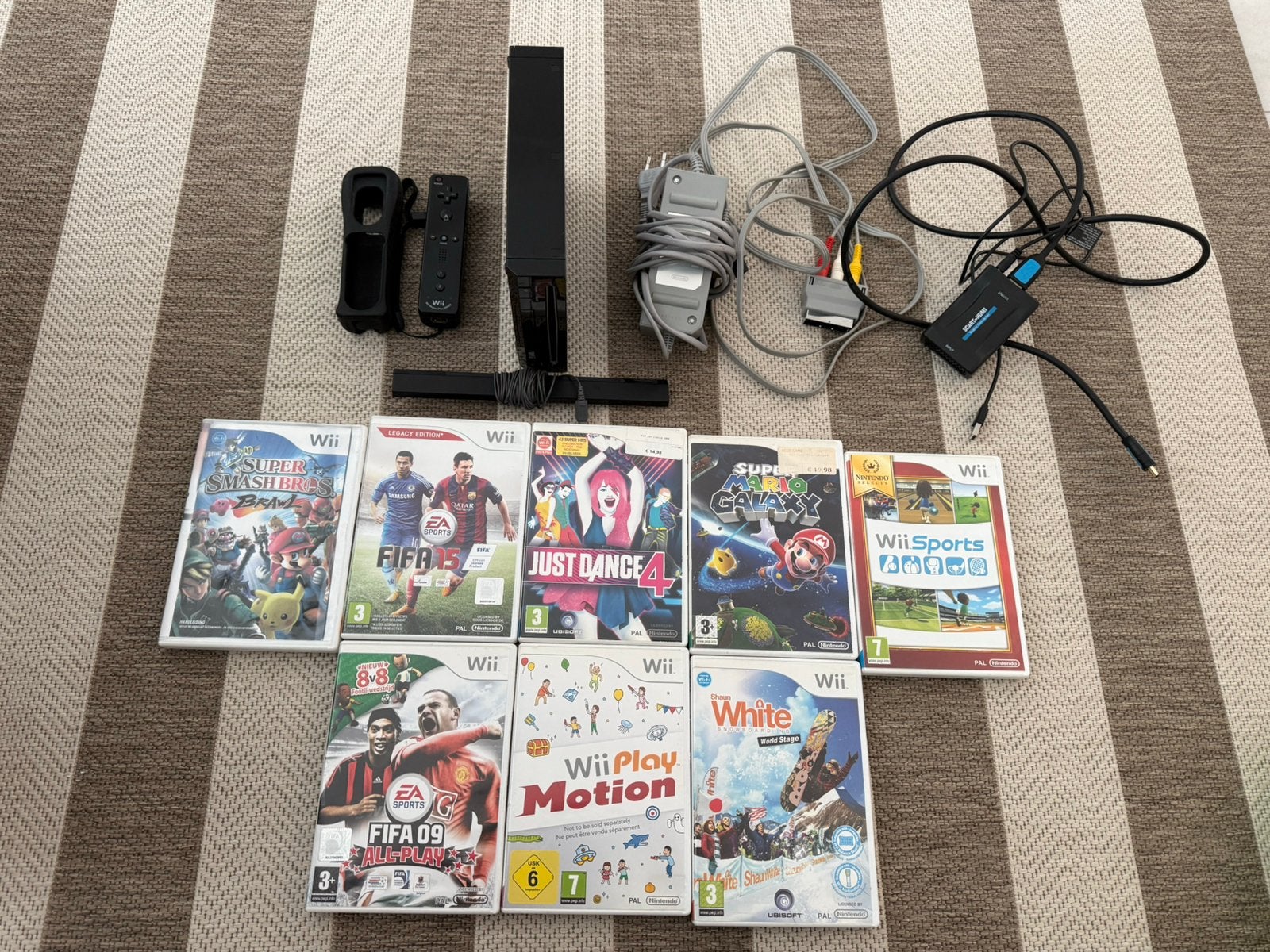 Nintendo Wii set!, Ophalen of Verzenden, Zo goed als nieuw, Met 2 controllers