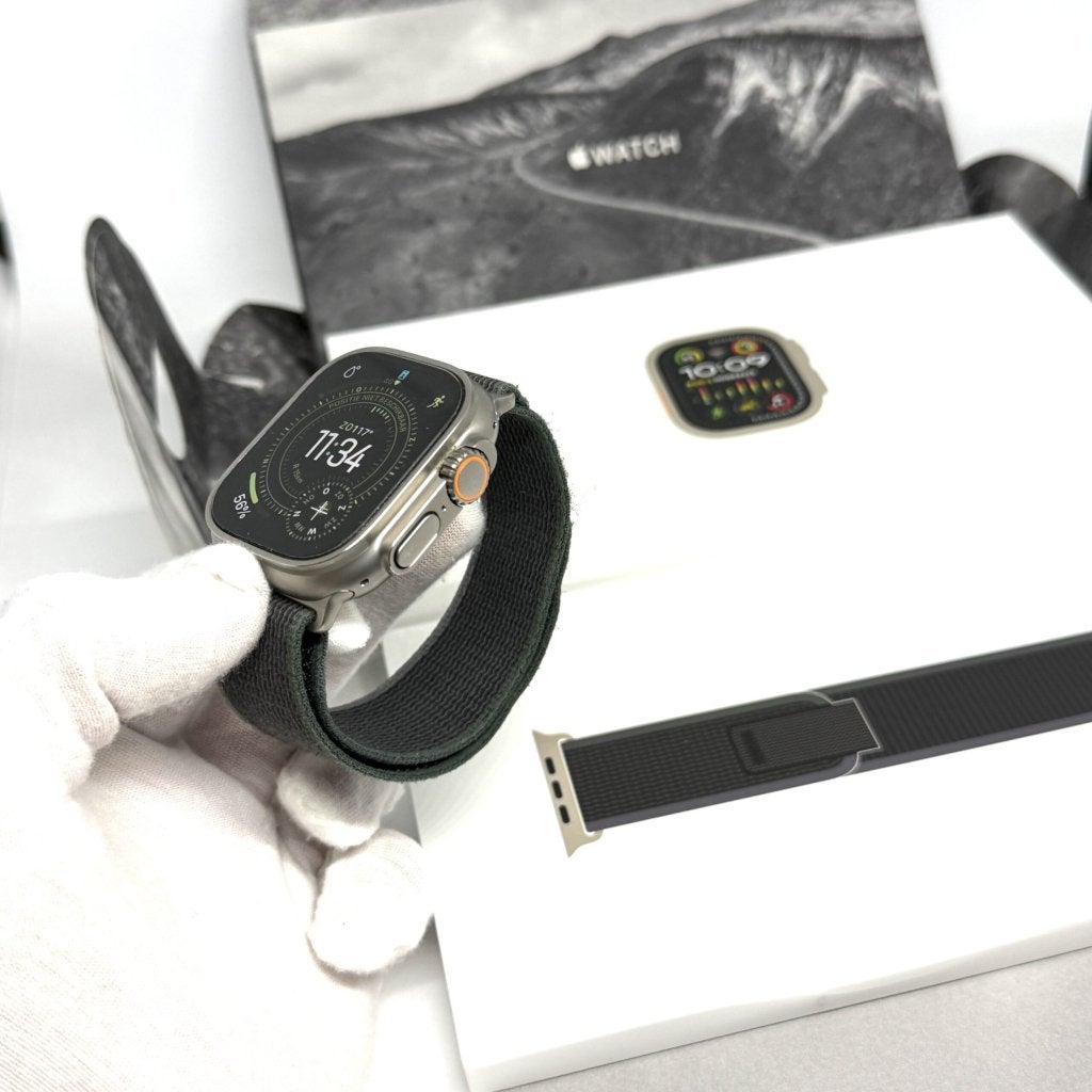 Apple Watch Ultra 2 grijs /93% batt /zeer nette /garantie, Apple, Zo goed als nieuw, Support@apple.com, Apple Park Way, Cupertino, California