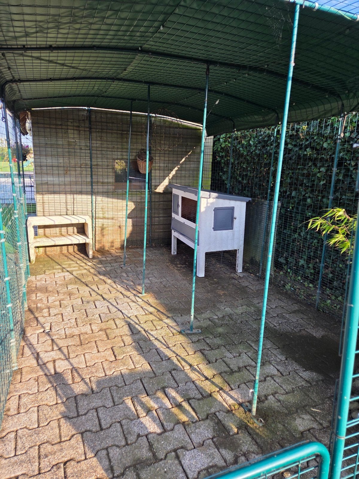 inloopren kippen of konijnen kippenren konijnenberg omlet, Ophalen, Gebruikt, Kippenhok of Kippenren