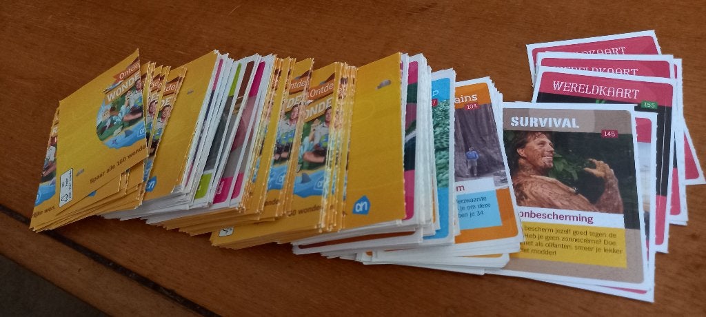 Stickers ah wonderlijke wereld 2017, Albert Heijn, Ophalen of Verzenden