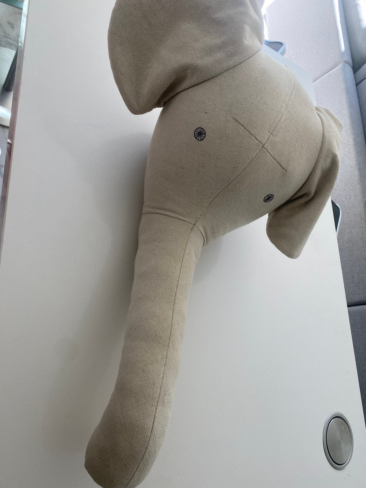 Decoratieve olifant, Kinderen en Baby's, Kinderkamer | Inrichting en Decoratie, Ophalen, Overige merken, Zo goed als nieuw, Wanddecoratie