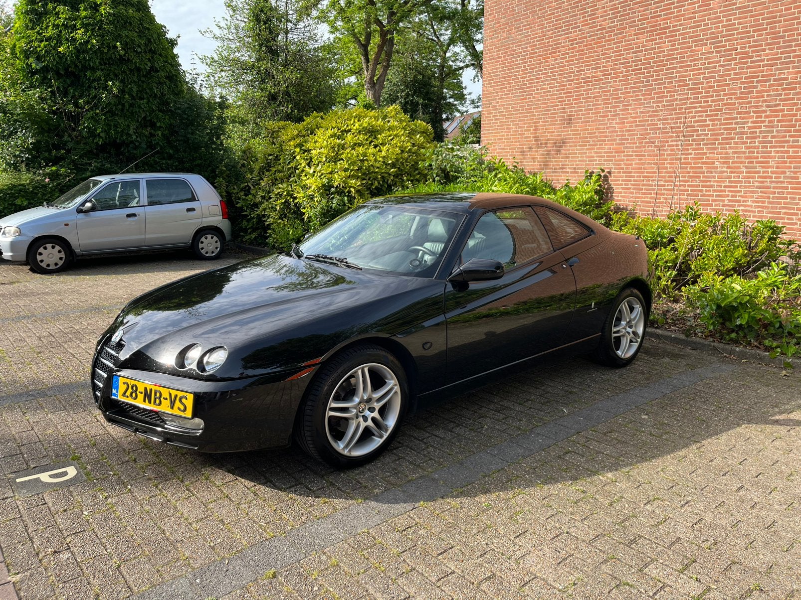 Alfa Romeo GTV (916), Voorwielaandrijving, Zwart, 150 pk, Lederen bekleding