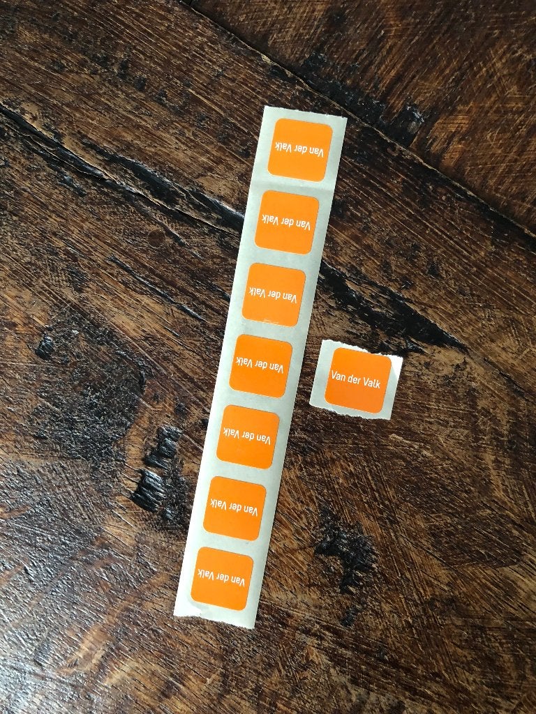 12 Van der Valk kussen zegels spaarzegels Plus, Plus, Ophalen of Verzenden