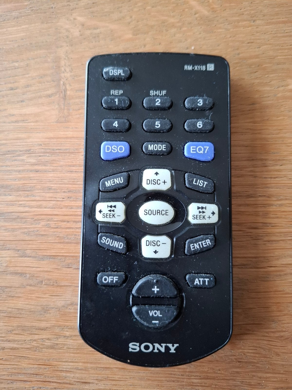Sony afstandsbediening, Ophalen of Verzenden, Zo goed als nieuw