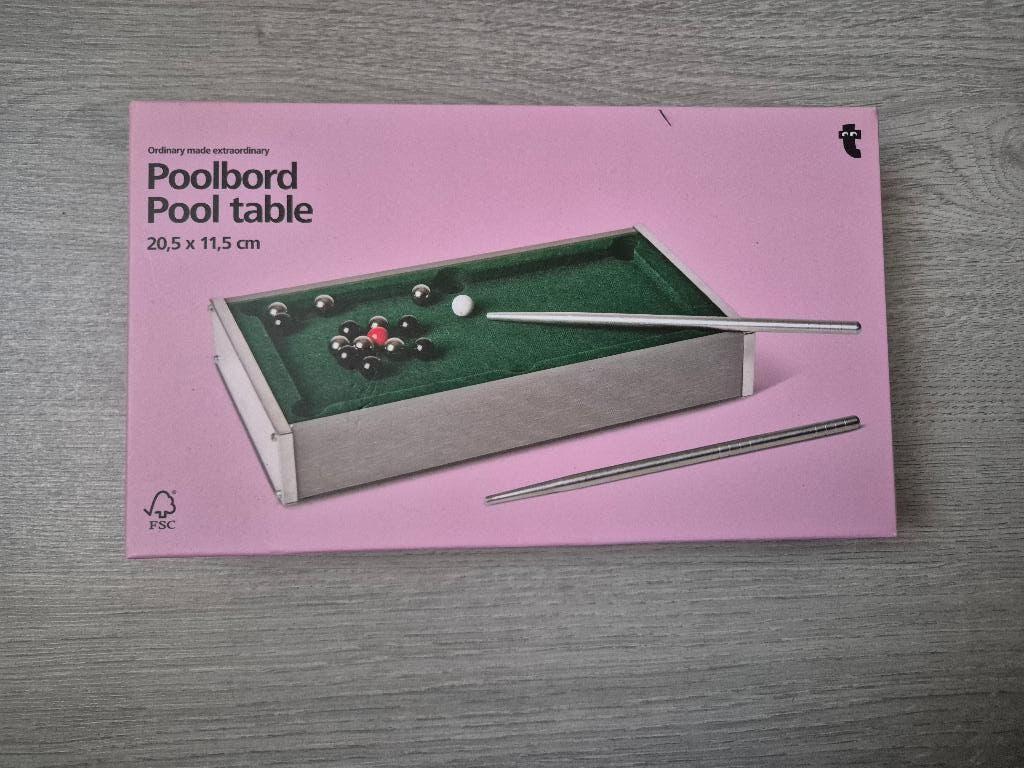 Mini Pooltafel, Kinderen en Baby's, Ophalen of Verzenden, Nieuw, Jongen of Meisje