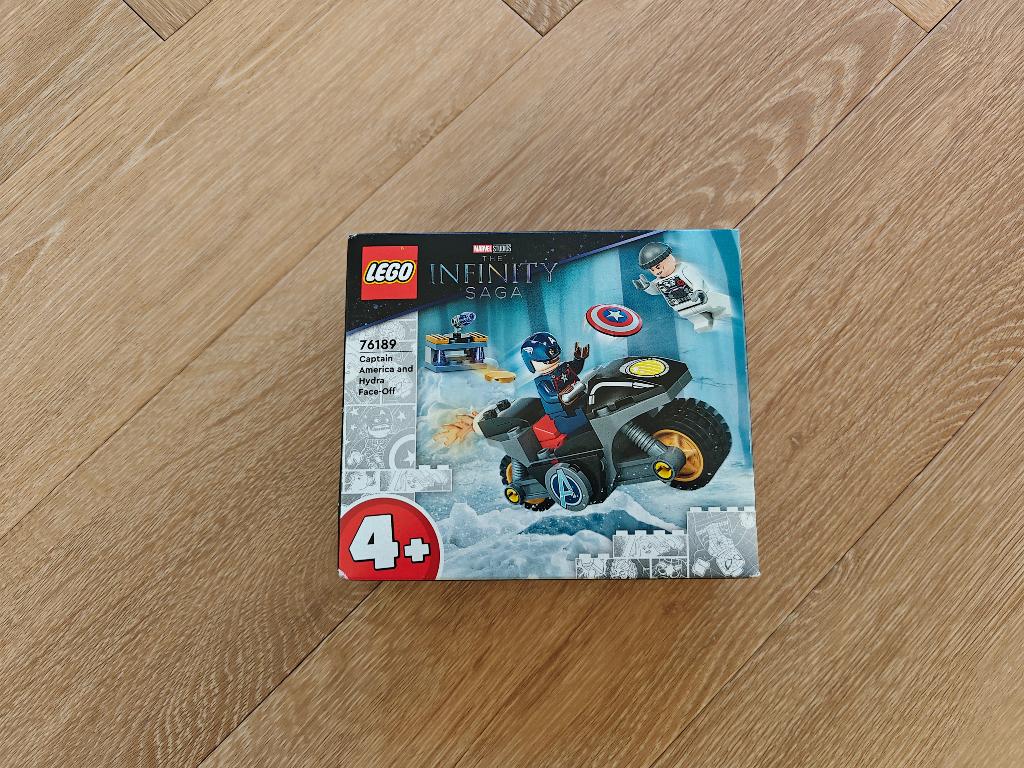 LEGO Captain America and Hydra Face-Off 76189, Kinderen en Baby's, Speelgoed | Duplo en Lego, Nieuw, Lego, Complete set, Ophalen of Verzenden