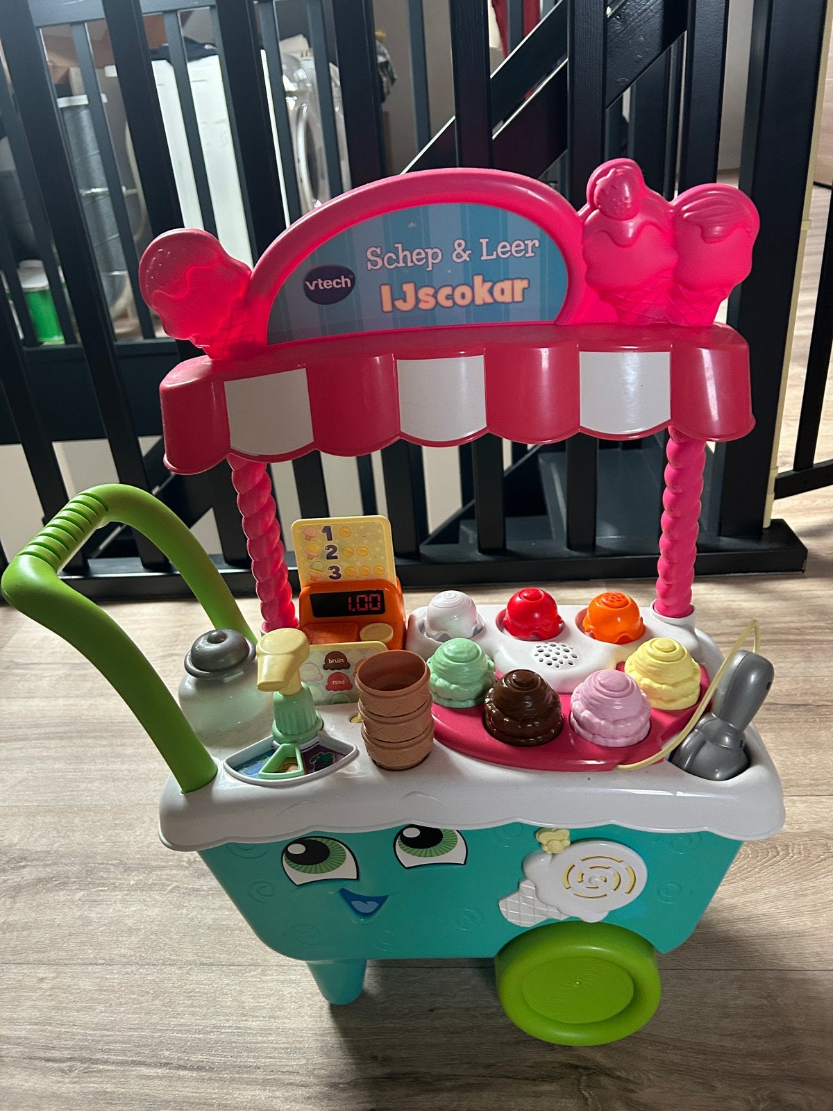 Vtech Schep & Leer IJscokar - Interactief Speelgoed, Ophalen, Gebruikt, Taal en Lezen, Met geluid