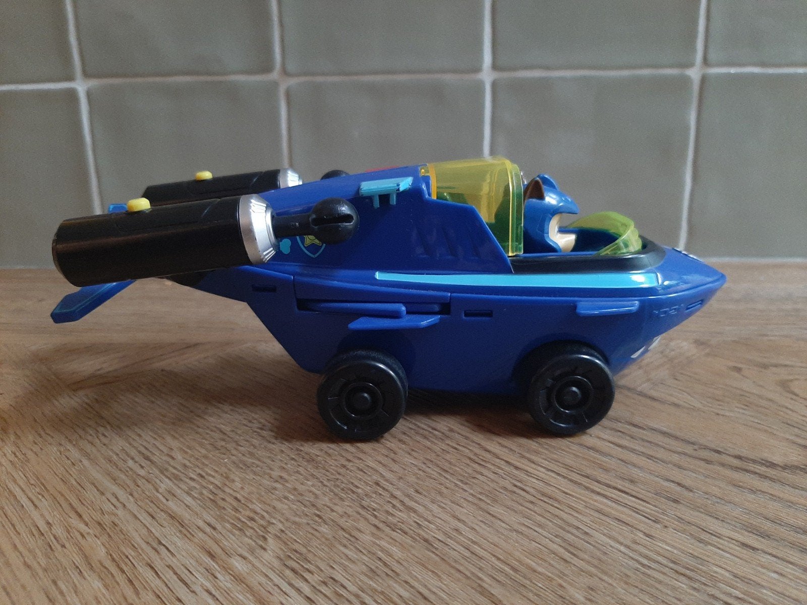 Paw Patrol Chase Sub Patroller met figuur, Ophalen, Gebruikt