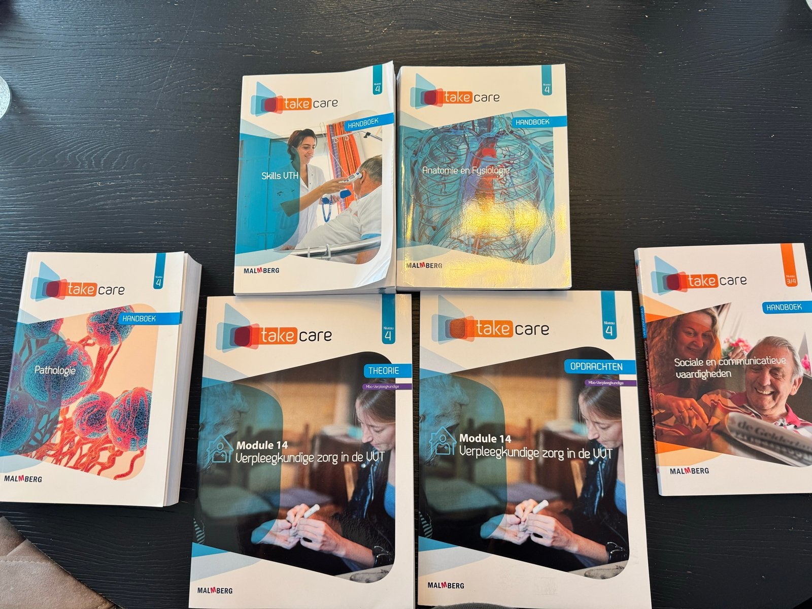 Complete boekenset Verpleegkunde Niveau 4, Boeken, Studieboeken en Cursussen, Ophalen of Verzenden, Gamma, Zo goed als nieuw, MBO