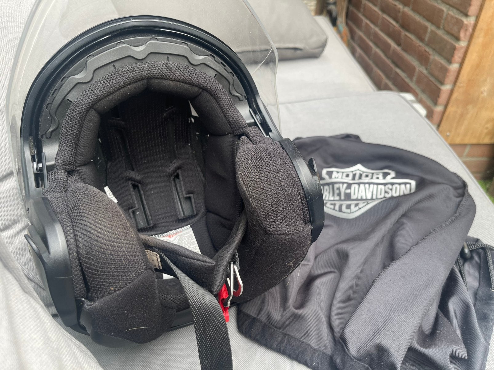 Harley davidson helm, Ophalen, Zo goed als nieuw