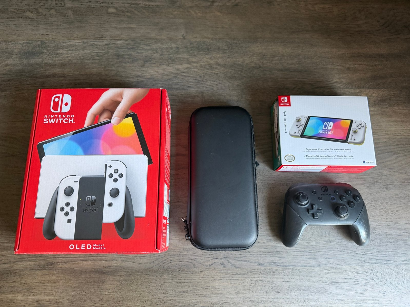 Nintendo Switch OLED + Extra’s – Zeer nette staat, Ophalen of Verzenden, Zo goed als nieuw, Met 2 controllers, Switch OLED