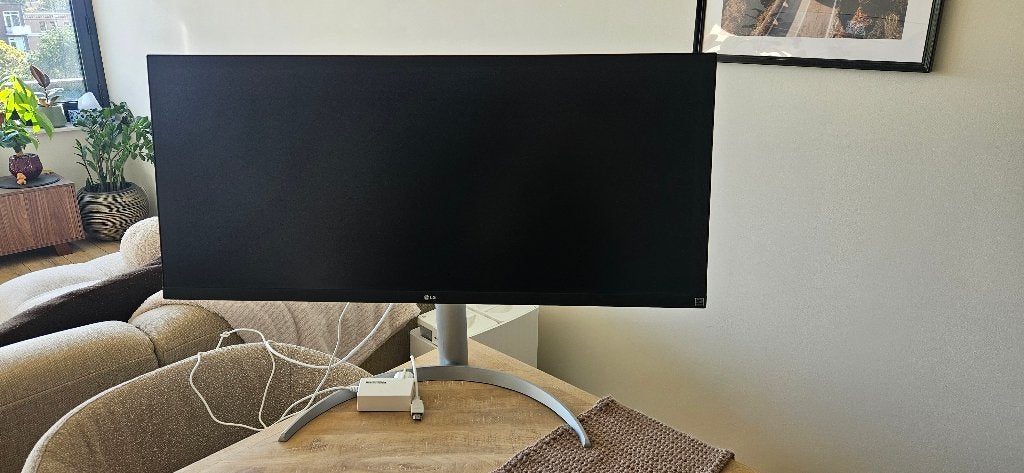 LG 34WQ650-W Ultrawide Monitor - Zo goed als nieuw, Ophalen, Gebruikt, IPS, Ultra HD (4K)