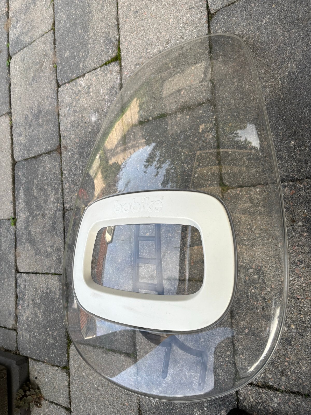 Bobike One fietstoeltjes: Voor- en Achterzitje + Windscherm, Ophalen, Gebruikt, Voetsteuntjes, Voorzitje