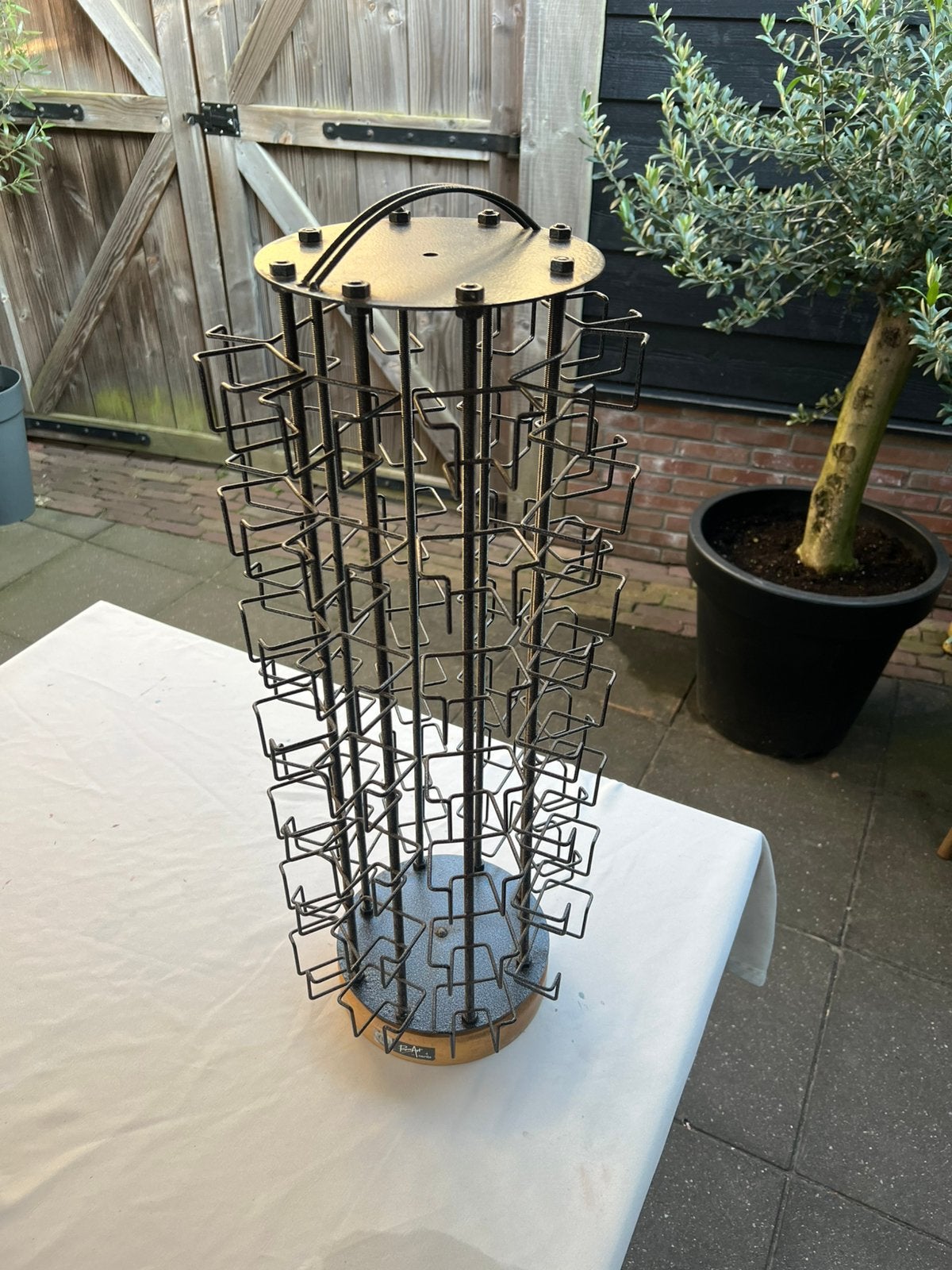 Kaartenmolen. Toonbank-/tafelmodel., Ophalen, Zo goed als nieuw, Hout, Minder dan 5 flessen