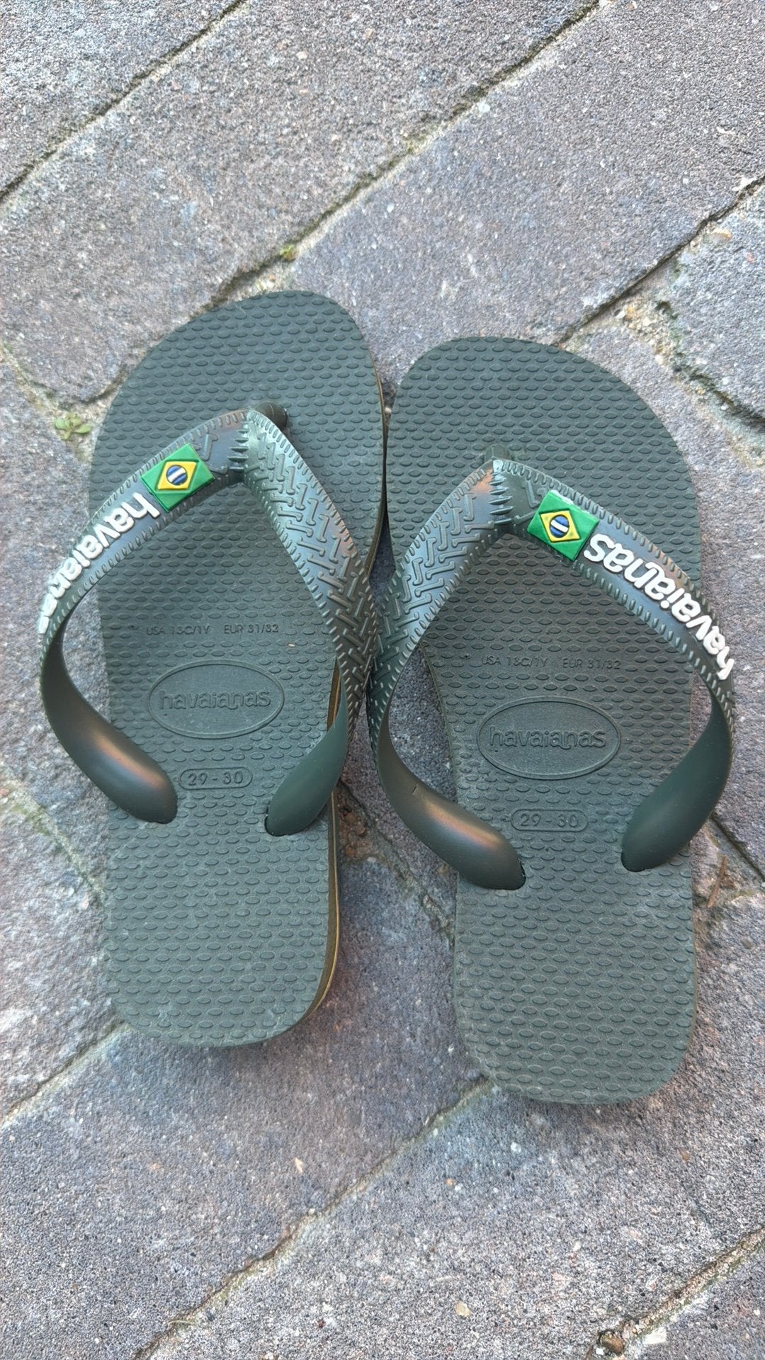 Nieuwe havaianas, Ophalen of Verzenden, Overige maten, Groen