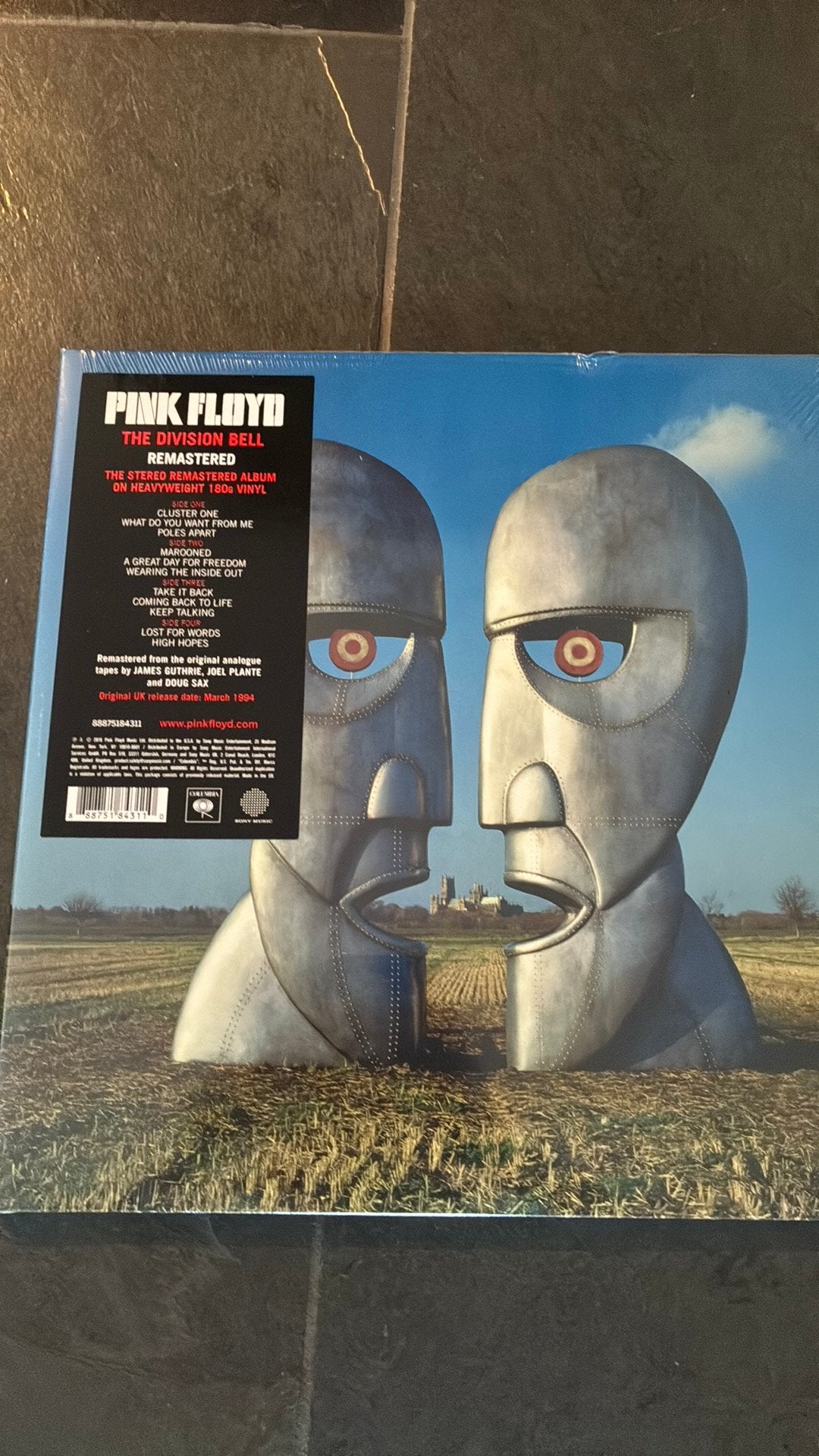 Pink Floyd ‎– The Division Bell (2 × Vinyl, LP, Album, 180g), Geseald, Progressive Rock, Ophalen of Verzenden, 12 inch