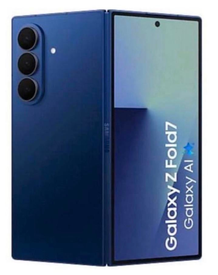 Samsung Galaxy Z Fold7, 12GB ram, 512GB opslag Blauw Geseald, Blauw, Nieuw, Galaxy Z Fold, 512 GB