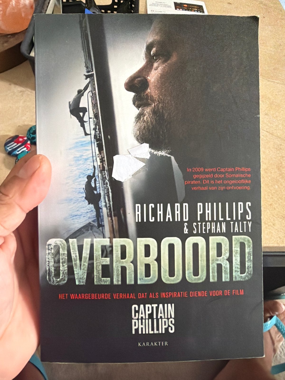 Overboord - Richard Phillips & Stephan Talty (goed staat), Boeken, Ophalen of Verzenden, Gelezen