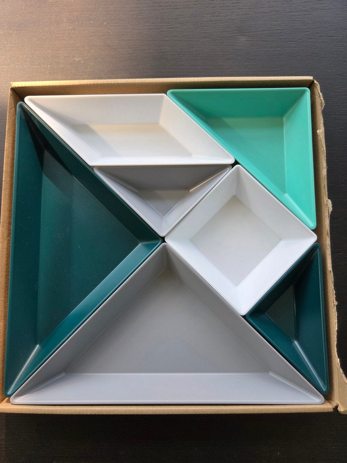 Schalenset, Koziol, Huis en Inrichting, Keuken | Servies, Ophalen, Kunststof, Zo goed als nieuw, Modern