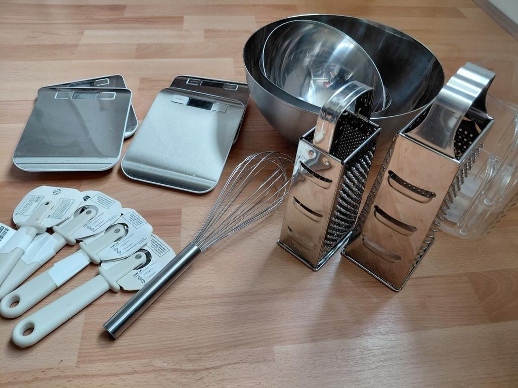 Keukenspullen assortie, Ophalen