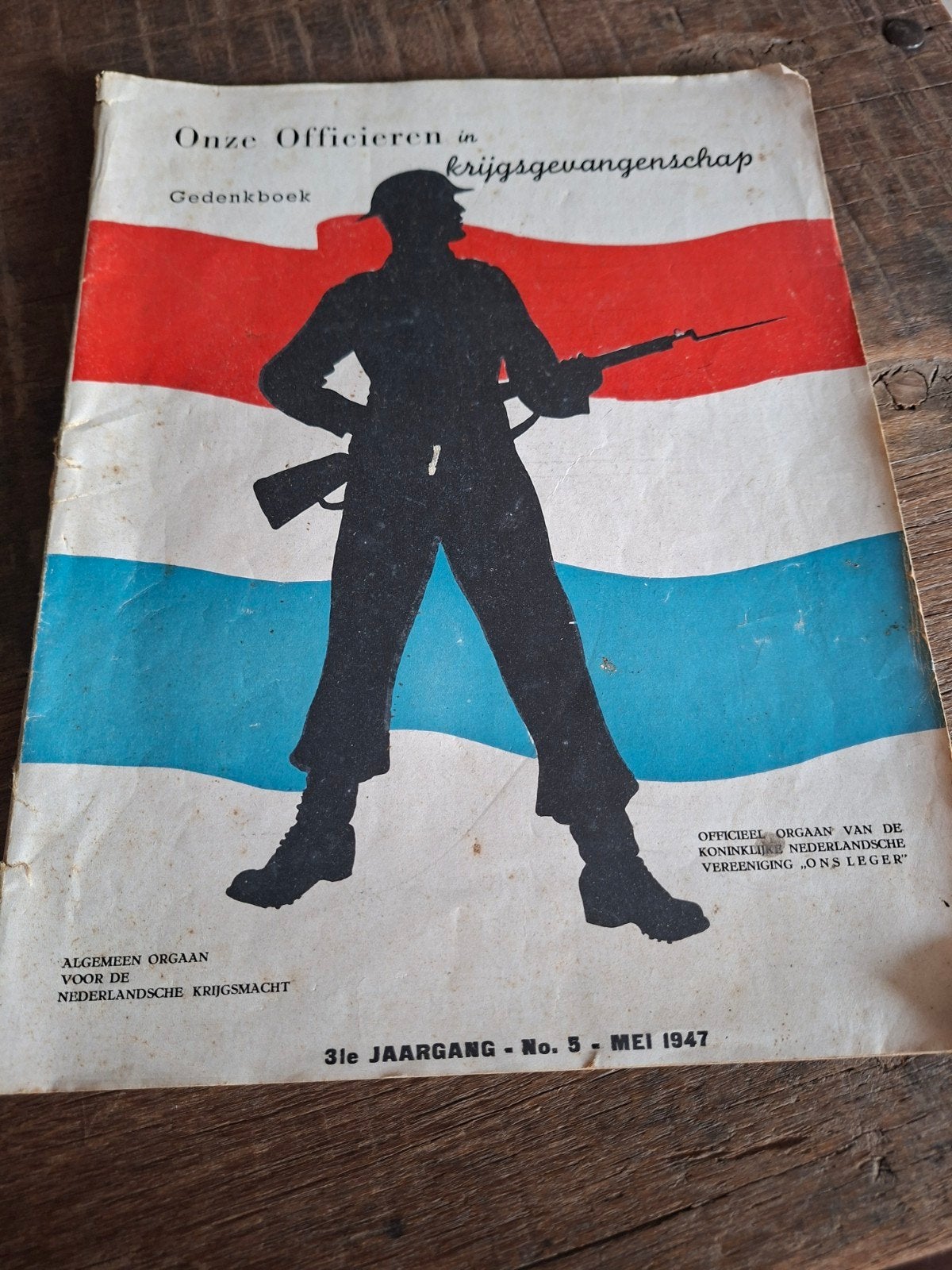 ww2 wo2 Nederlands boek 1947 krijgsgevangenen, Ophalen of Verzenden, Nederland, Boek of Tijdschrift