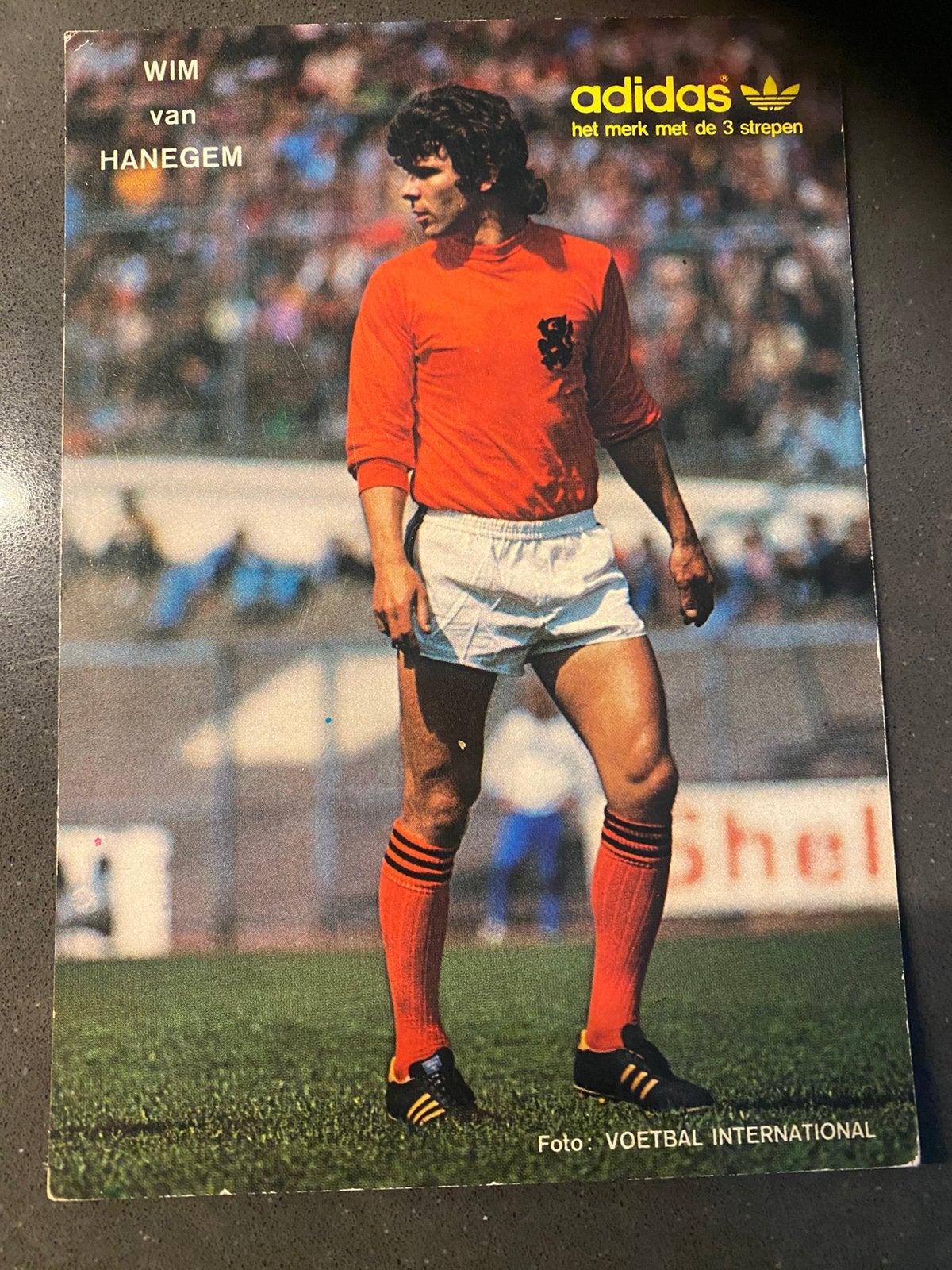 Kaart Willem van Hanegem, Verzenden, Zo goed als nieuw